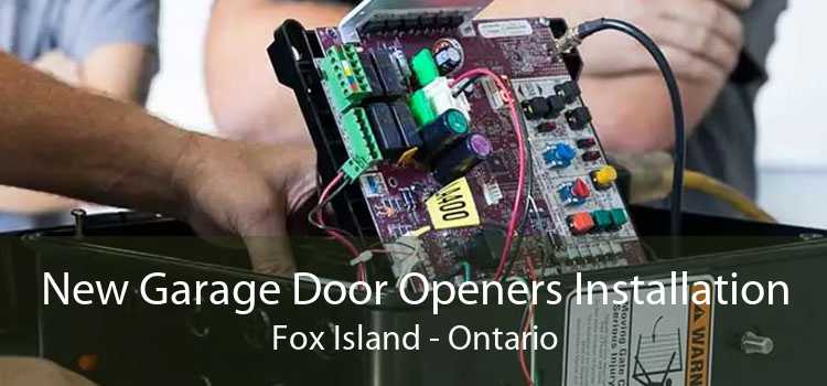 New Garage Door Openers Installation Fox Island - Ontario