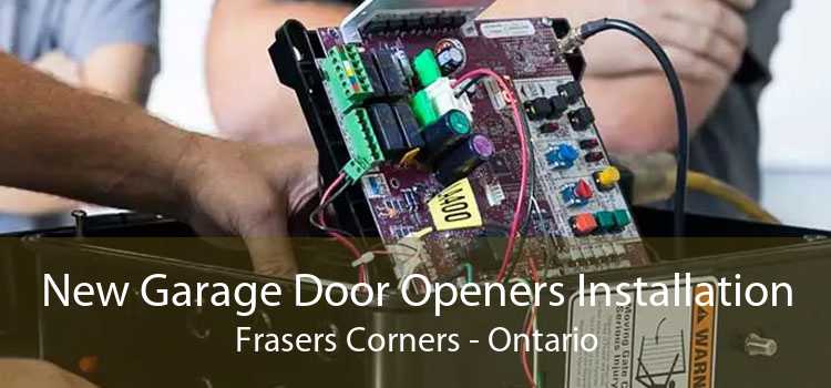 New Garage Door Openers Installation Frasers Corners - Ontario