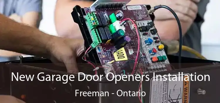 New Garage Door Openers Installation Freeman - Ontario