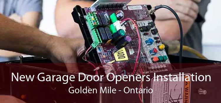 New Garage Door Openers Installation Golden Mile - Ontario