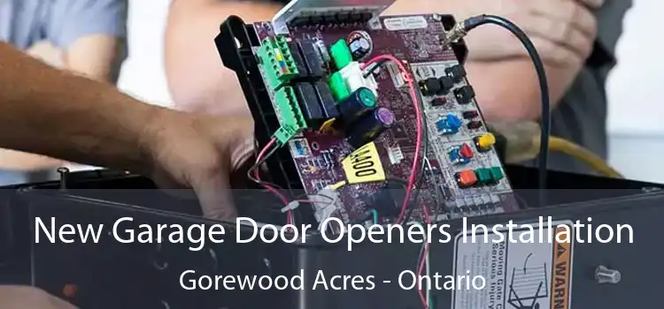 New Garage Door Openers Installation Gorewood Acres - Ontario