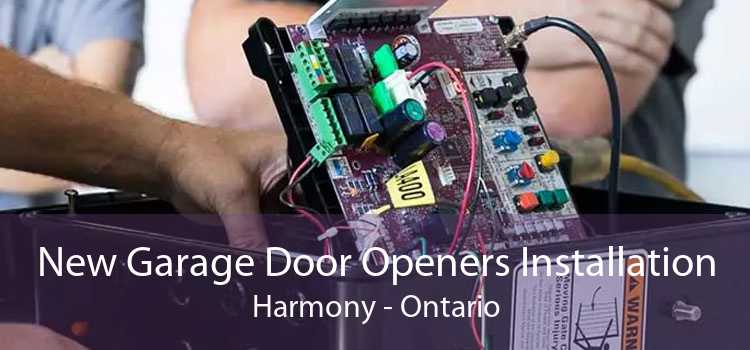 New Garage Door Openers Installation Harmony - Ontario