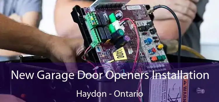 New Garage Door Openers Installation Haydon - Ontario
