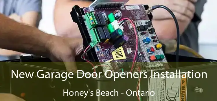 New Garage Door Openers Installation Honey's Beach - Ontario