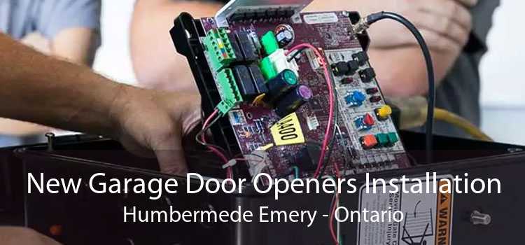 New Garage Door Openers Installation Humbermede Emery - Ontario