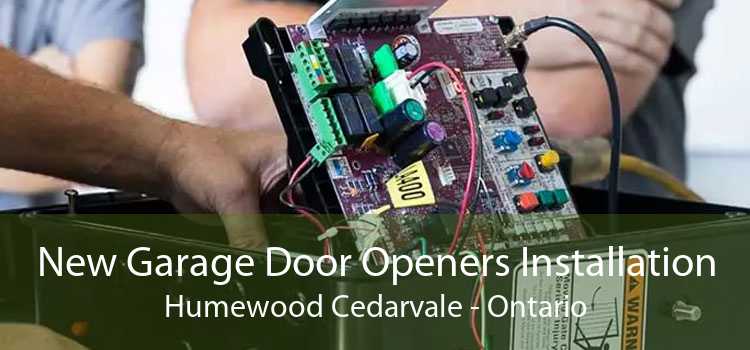 New Garage Door Openers Installation Humewood Cedarvale - Ontario