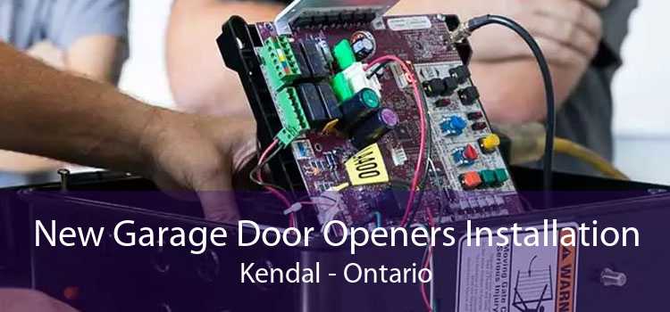 New Garage Door Openers Installation Kendal - Ontario