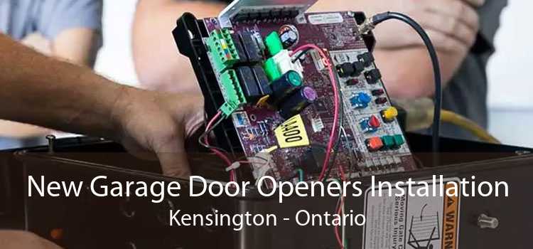 New Garage Door Openers Installation Kensington - Ontario
