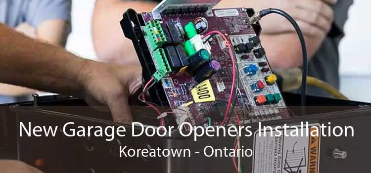 New Garage Door Openers Installation Koreatown - Ontario