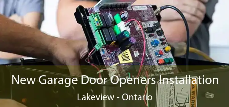 New Garage Door Openers Installation Lakeview - Ontario