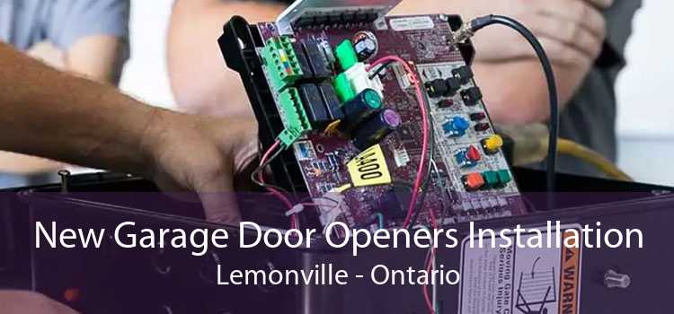 New Garage Door Openers Installation Lemonville - Ontario