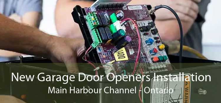 New Garage Door Openers Installation Main Harbour Channel - Ontario