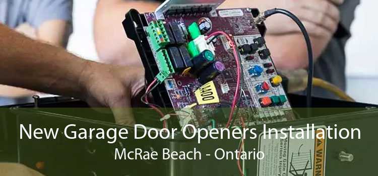 New Garage Door Openers Installation McRae Beach - Ontario