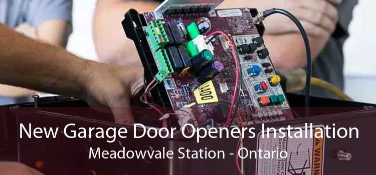 New Garage Door Openers Installation Meadowvale Station - Ontario