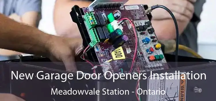 New Garage Door Openers Installation Meadowvale Station - Ontario