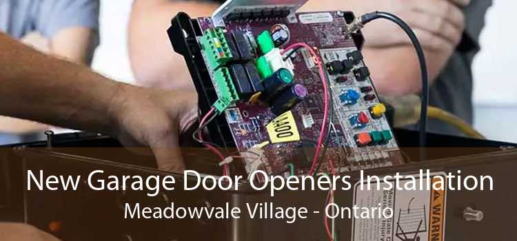 New Garage Door Openers Installation Meadowvale Village - Ontario