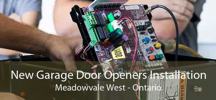 New Garage Door Openers Installation Meadowvale West - Ontario