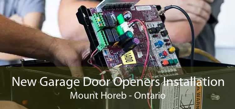New Garage Door Openers Installation Mount Horeb - Ontario