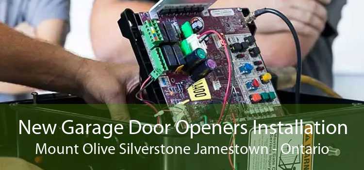 New Garage Door Openers Installation Mount Olive Silverstone Jamestown - Ontario