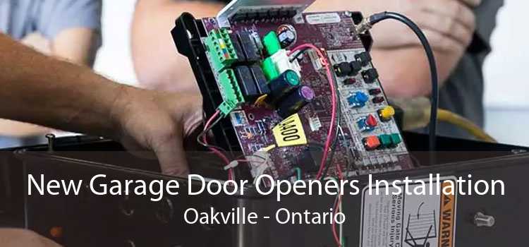 New Garage Door Openers Installation Oakville - Ontario