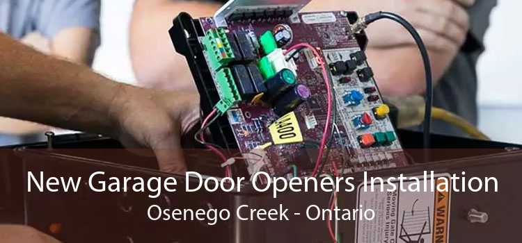 New Garage Door Openers Installation Osenego Creek - Ontario