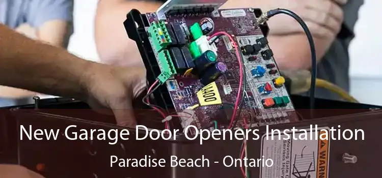New Garage Door Openers Installation Paradise Beach - Ontario