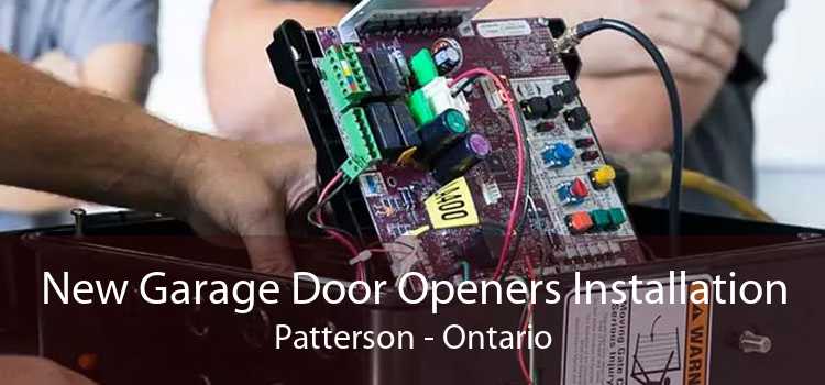 New Garage Door Openers Installation Patterson - Ontario