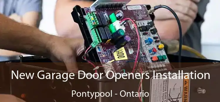 New Garage Door Openers Installation Pontypool - Ontario