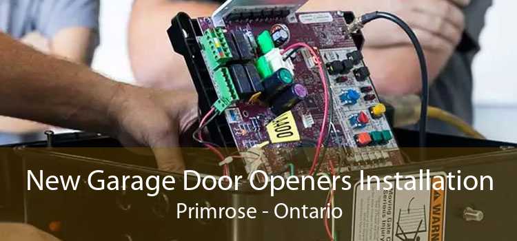 New Garage Door Openers Installation Primrose - Ontario