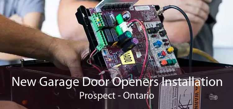 New Garage Door Openers Installation Prospect - Ontario