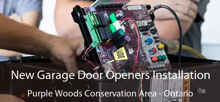 New Garage Door Openers Installation Purple Woods Conservation Area - Ontario