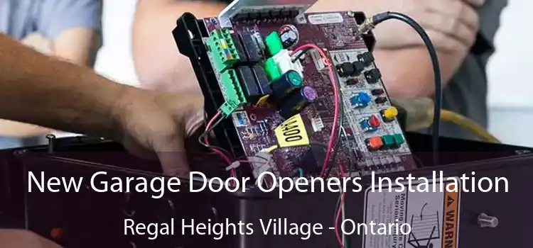 New Garage Door Openers Installation Regal Heights Village - Ontario