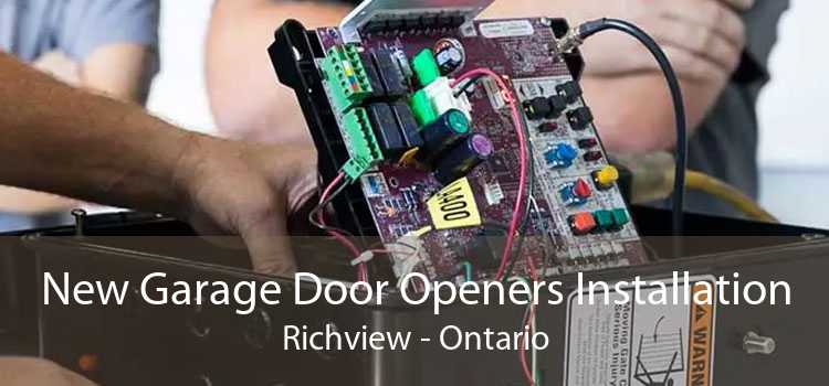New Garage Door Openers Installation Richview - Ontario