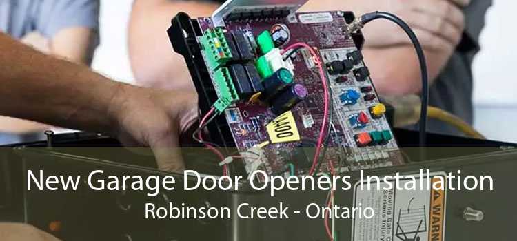 New Garage Door Openers Installation Robinson Creek - Ontario