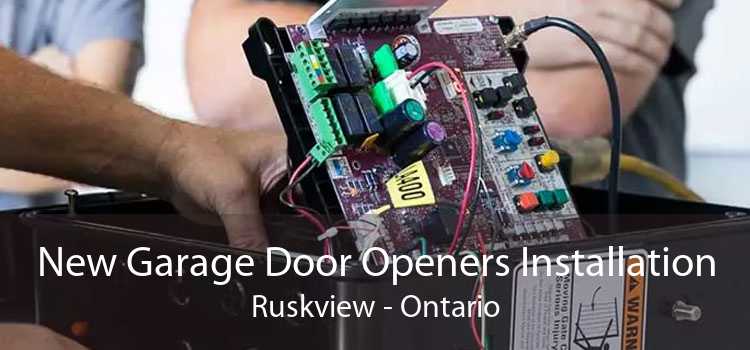 New Garage Door Openers Installation Ruskview - Ontario