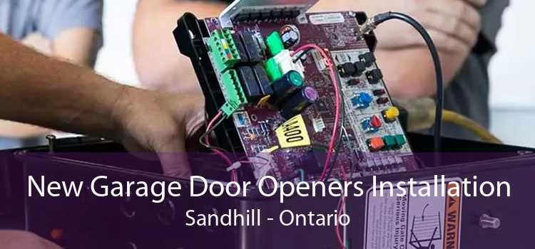 New Garage Door Openers Installation Sandhill - Ontario