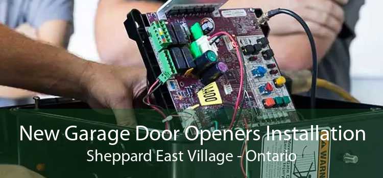 New Garage Door Openers Installation Sheppard East Village - Ontario