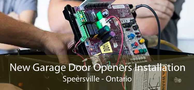 New Garage Door Openers Installation Speersville - Ontario