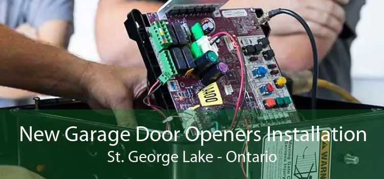 New Garage Door Openers Installation St. George Lake - Ontario