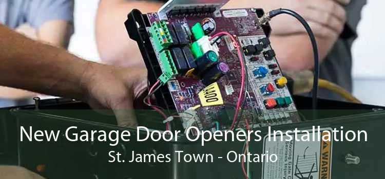 New Garage Door Openers Installation St. James Town - Ontario