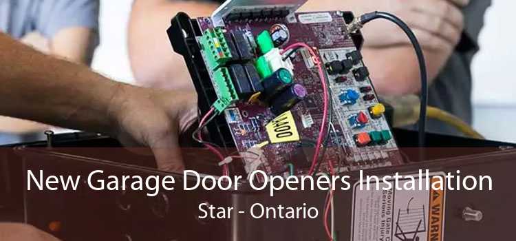 New Garage Door Openers Installation Star - Ontario