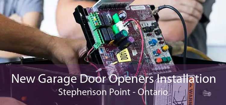 New Garage Door Openers Installation Stephenson Point - Ontario