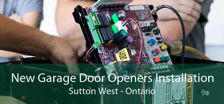 New Garage Door Openers Installation Sutton West - Ontario