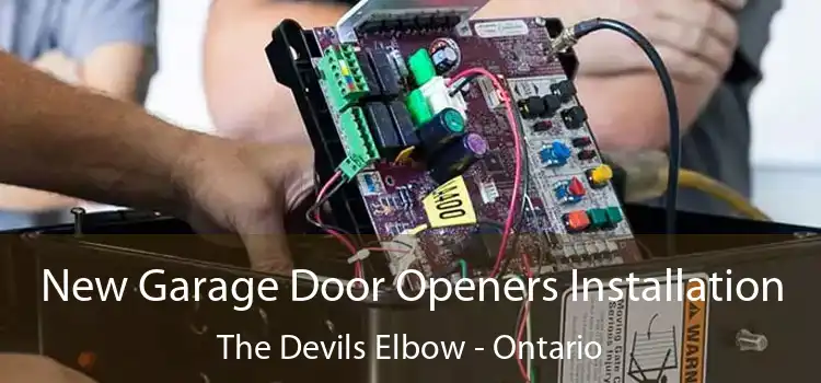 New Garage Door Openers Installation The Devils Elbow - Ontario