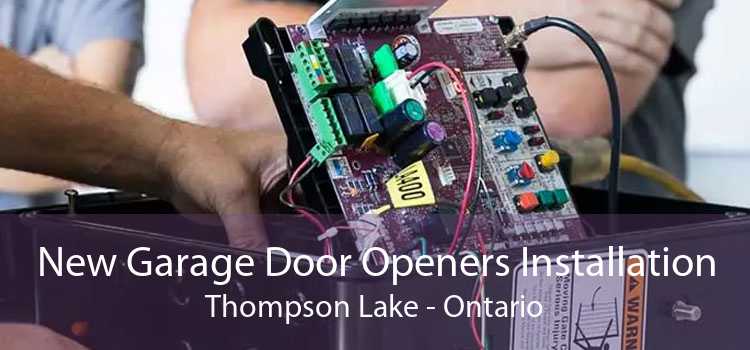 New Garage Door Openers Installation Thompson Lake - Ontario