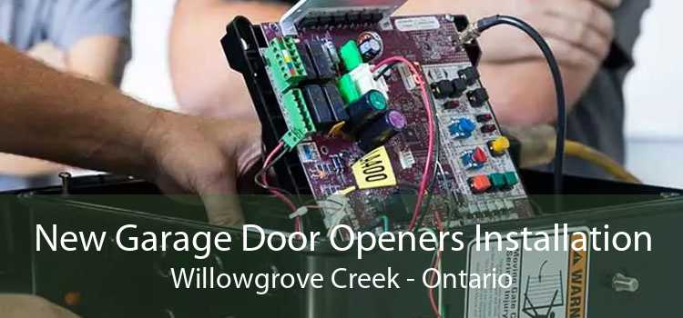 New Garage Door Openers Installation Willowgrove Creek - Ontario