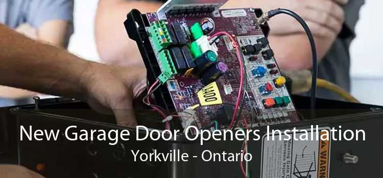 New Garage Door Openers Installation Yorkville - Ontario