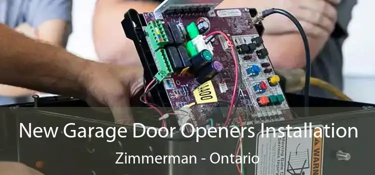 New Garage Door Openers Installation Zimmerman - Ontario