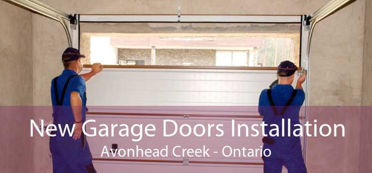 New Garage Doors Installation Avonhead Creek - Ontario