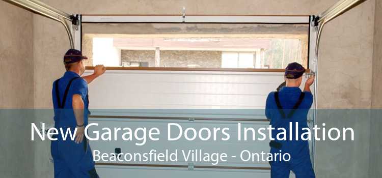New Garage Doors Installation Beaconsfield Village - Ontario